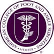 Logo Recognizing Omaha Foot and Ankle Specialists's affiliation with American College of Foot and Ankle Surgeons
