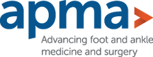 Logo Recognizing Omaha Foot and Ankle Specialists's affiliation with APMA